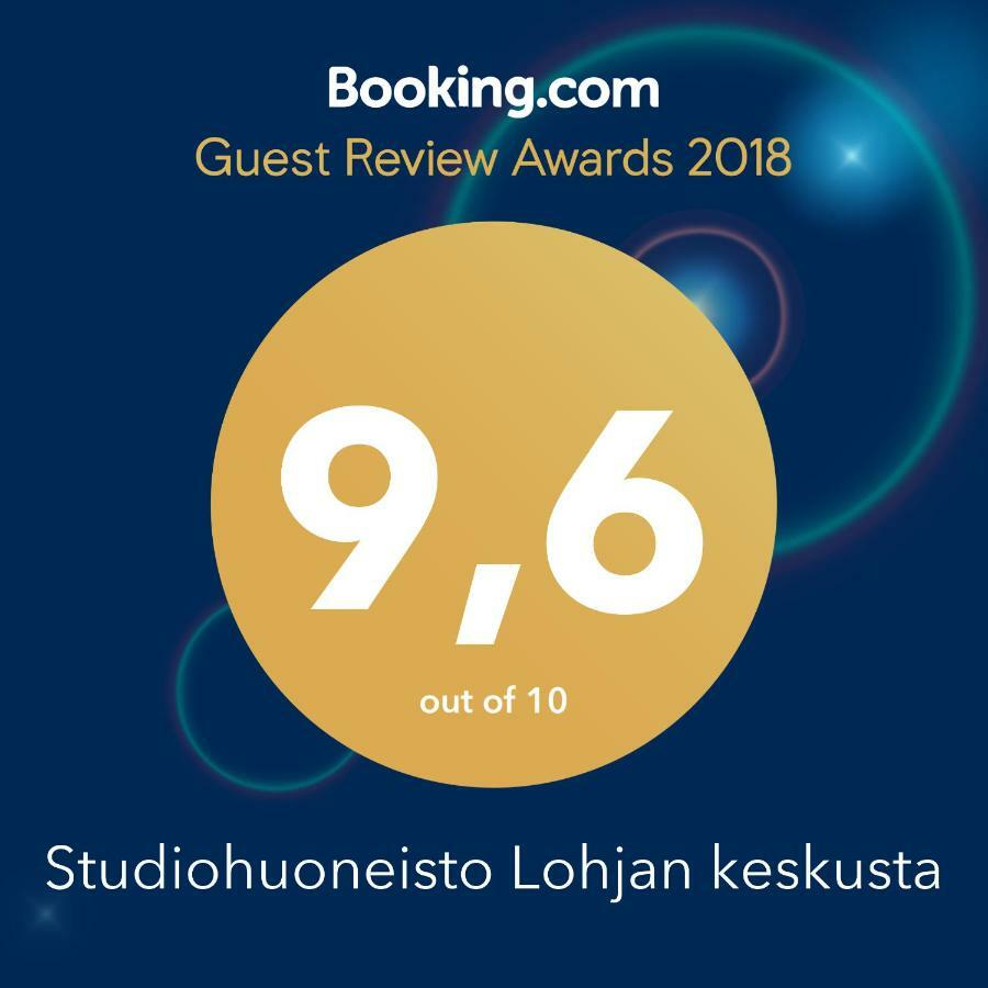 Studiohuoneisto Lohjan Keskusta Kültér fotó